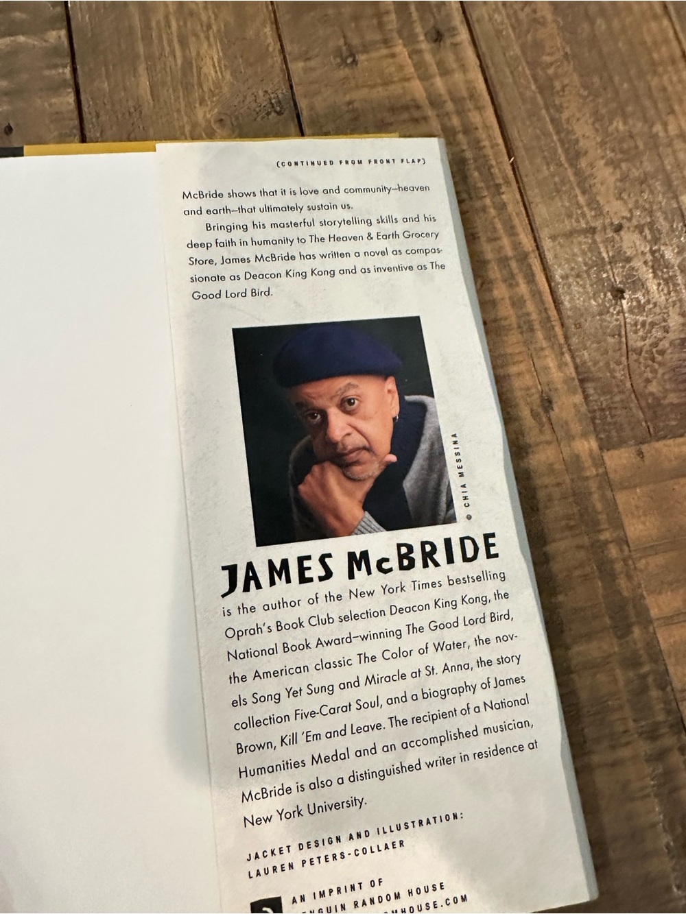 The Heaven & Earth Grocery Store book by James McBride Like New - Picture 3 of 4